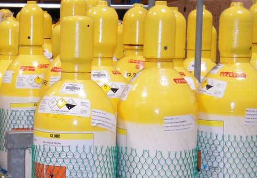 Chlore gazeux : livraison France entire - contenants de 8  1.000 kg par Eurochlore SAS